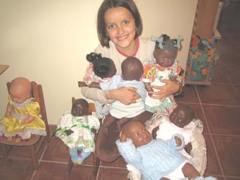 2005 December - she likes Black babies.jpg